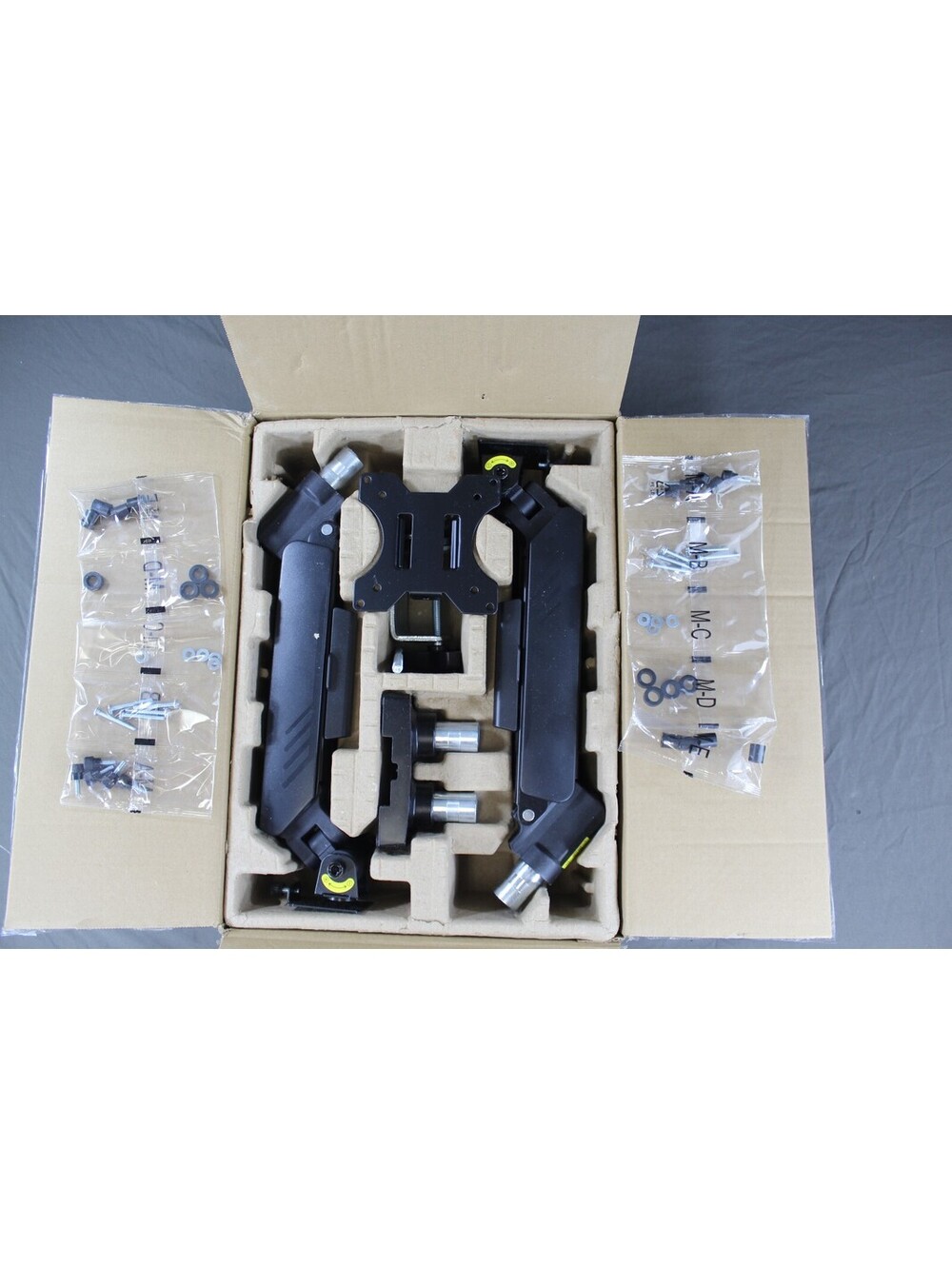 Generic Dual Monitor Desk Mount Arm - Fits 13-32" Screens